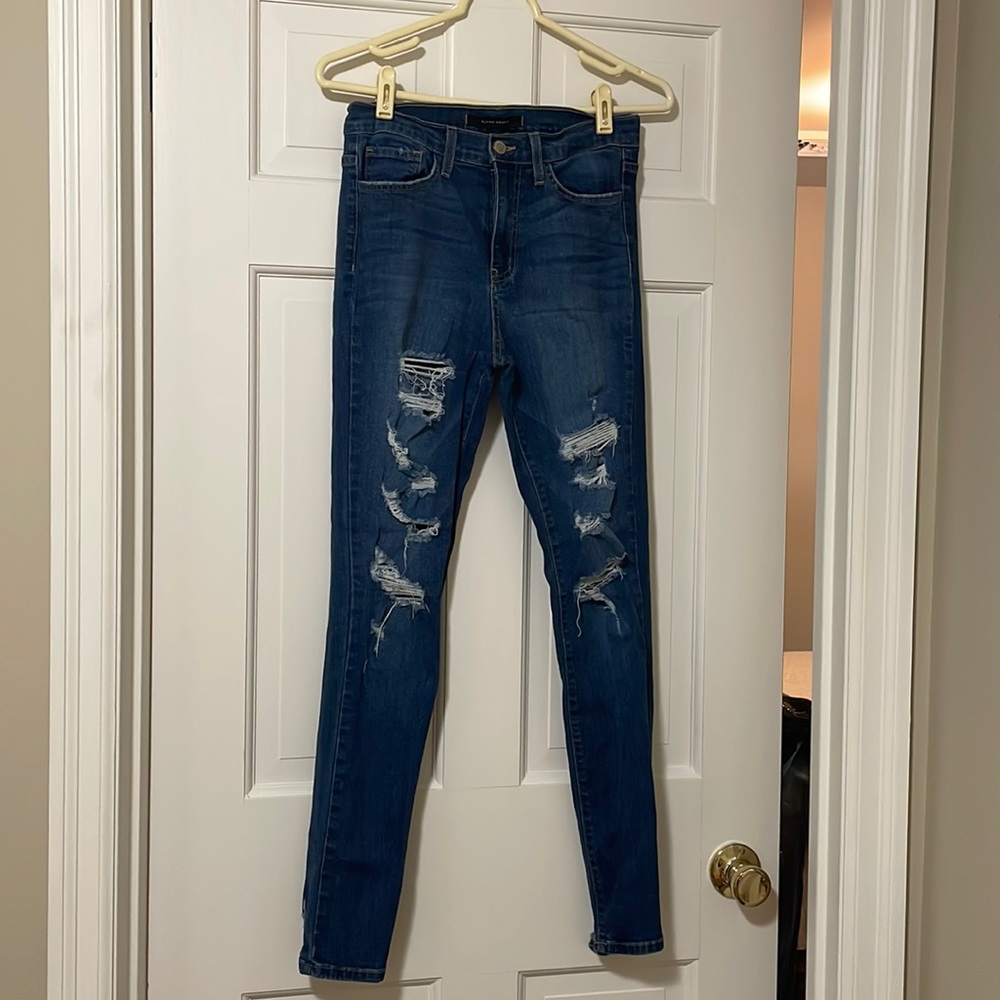 Flying Monkey very distressed jeans.
